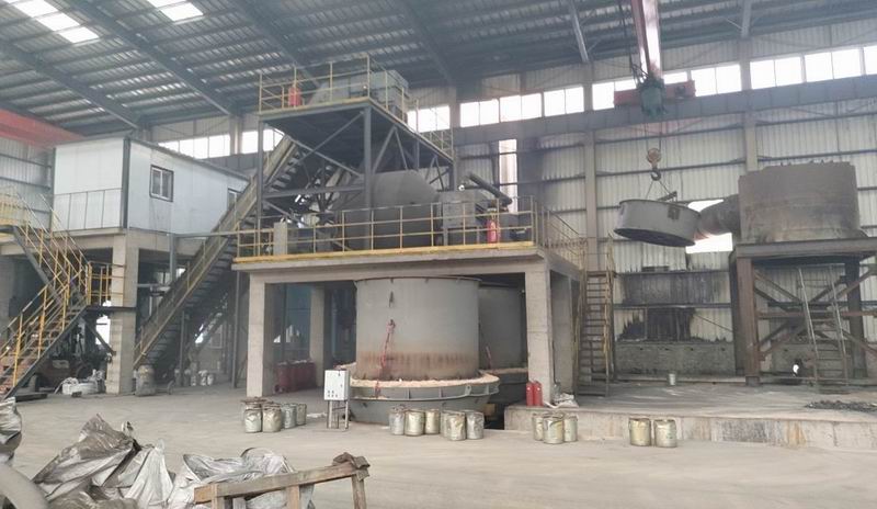 固定煙罩鉬鐵冶煉生產(chǎn)線